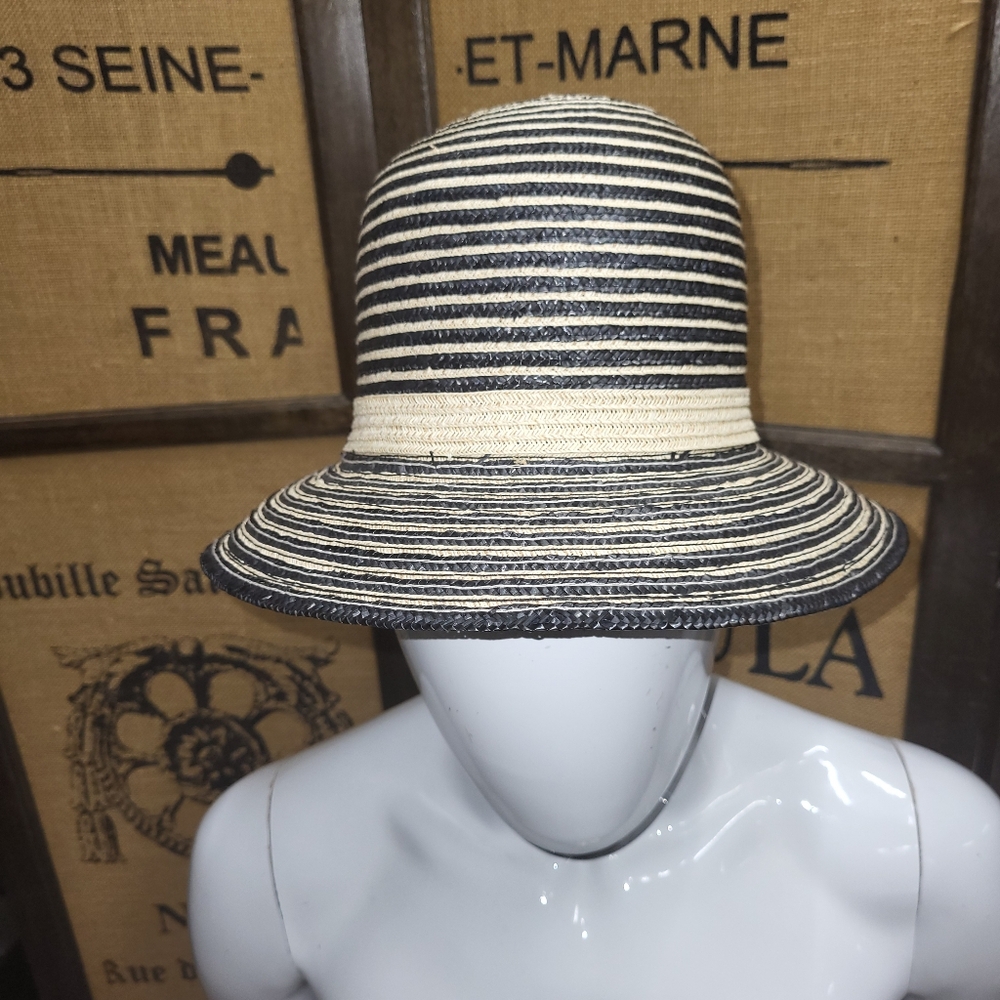 Daniele Meucci Straw and Paper Hat, Made in Italy
